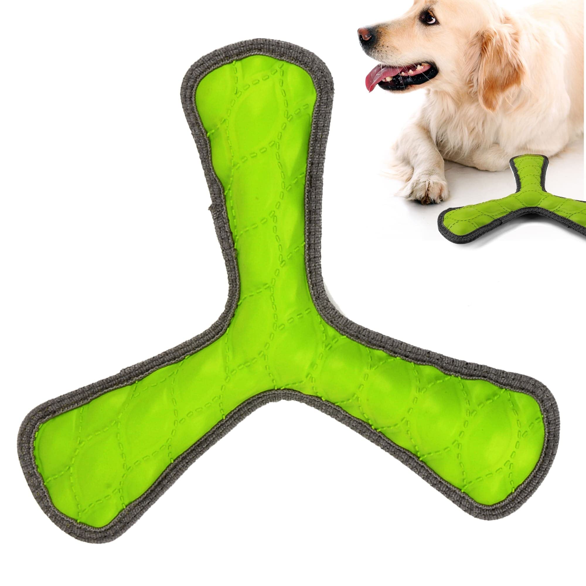SuperChewy Tough Floating Dog Water Toy - Durable Natural Rubber Fetch Toy for Swimming & Training | Perfect for Pools, Lakes & Outdoor Play | Non-Aggressive Chewers & Puppies
