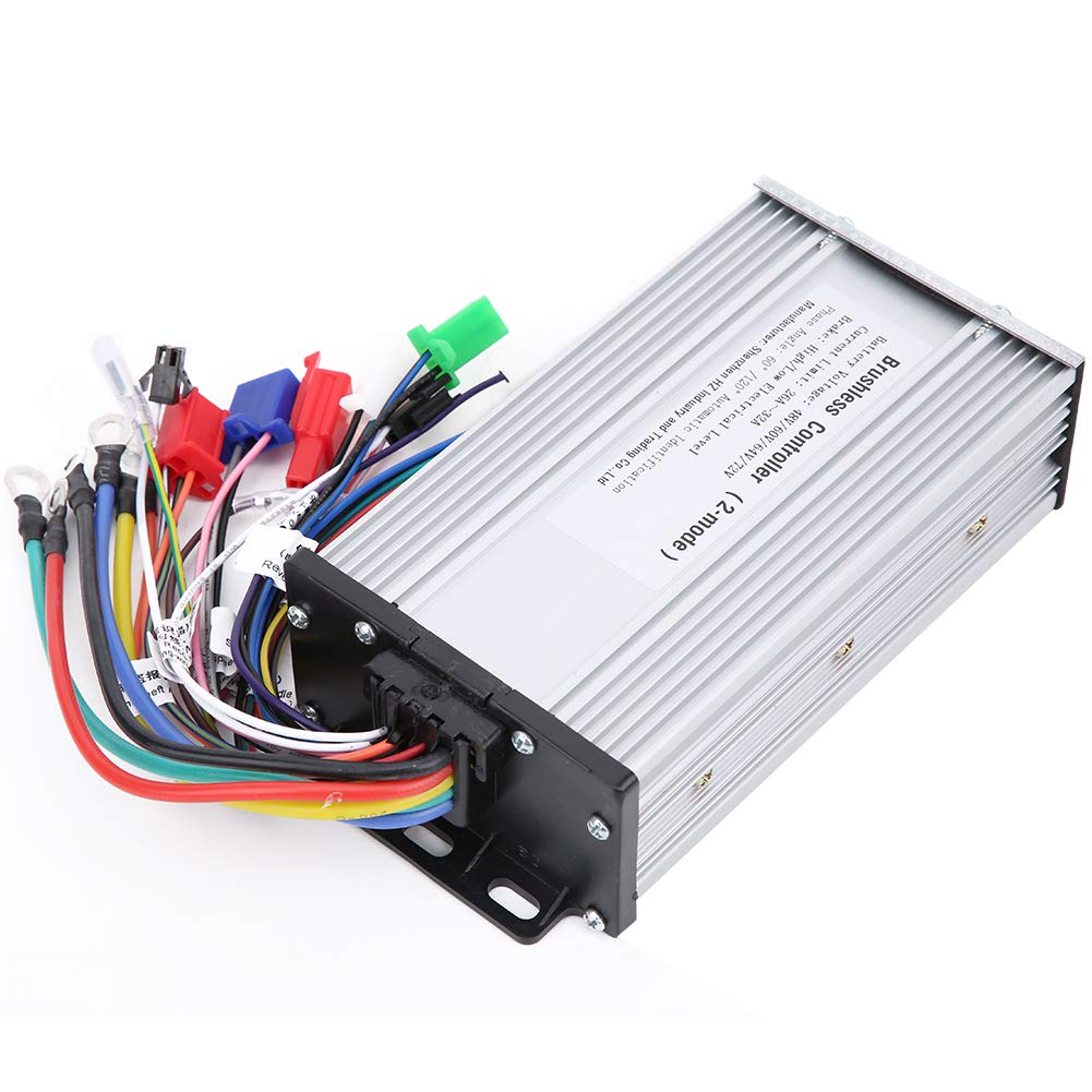 AMONIDA 12-Tube Brushless Motor Controller - High Power Metal ESC for Electric Scooters with Strong Climbing & Stable Performance - Perfect for Commuting, Off-Road Riding & DIY E-Bike Projects