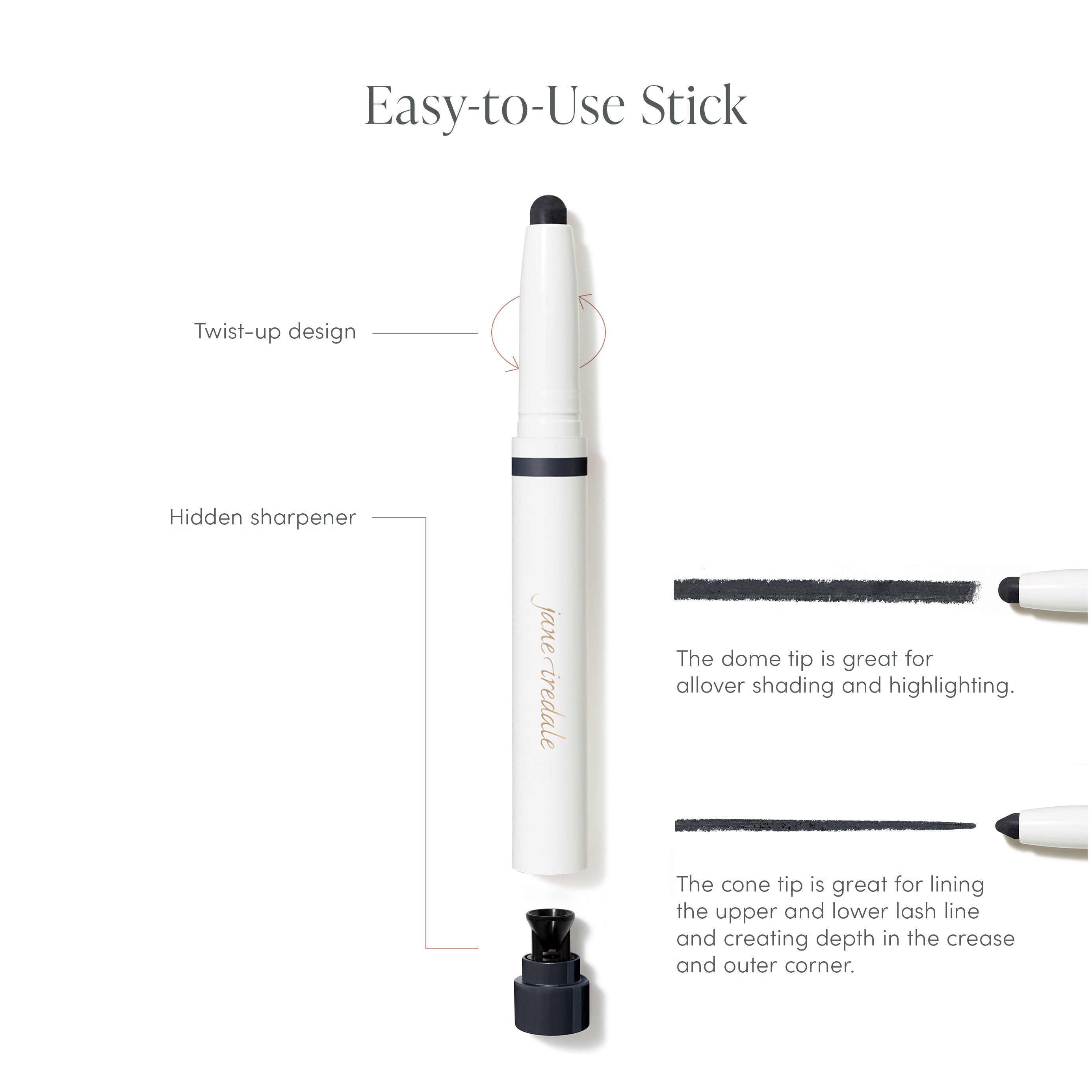 ColorLuxe Long-Lasting Creamy Eyeshadow Stick - Waterproof & Smudge Proof - For Day to Night Makeup Looks | Perfect for Parties, Weddings & Everyday Glam