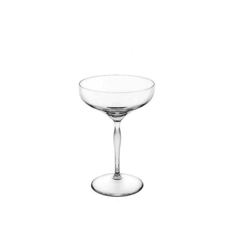 100-Point Champagne Coupe Glasses - Elegant Crystal Flutes for Wedding Toasts & Special Celebrations - Perfect for Prosecco, Sparkling Wine & Cocktail Parties