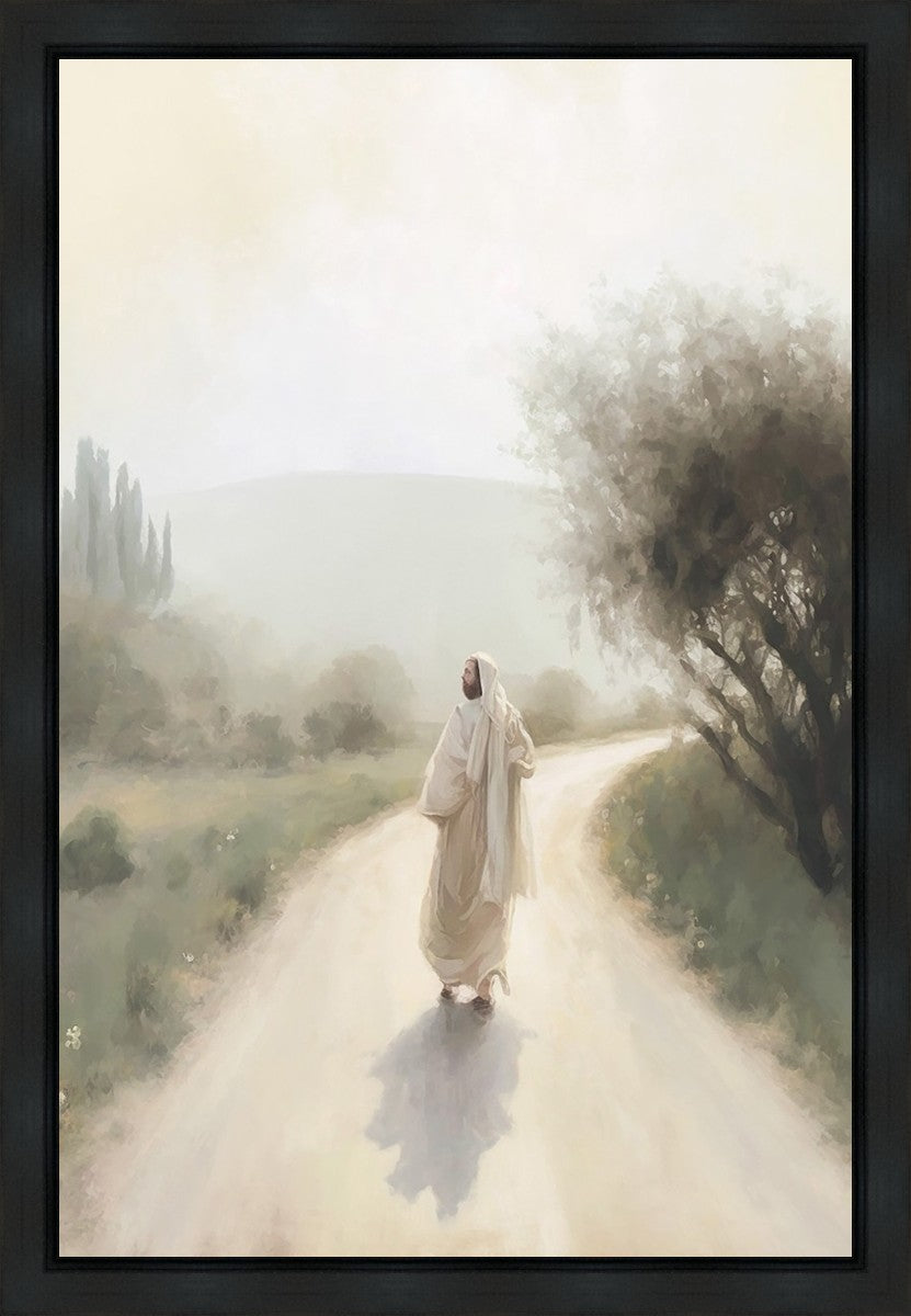 Come Follow Me Gallery Wrap - Premium Canvas Wall Art for Home & Office Decor - Perfect for Living Room, Bedroom, and Gift Giving