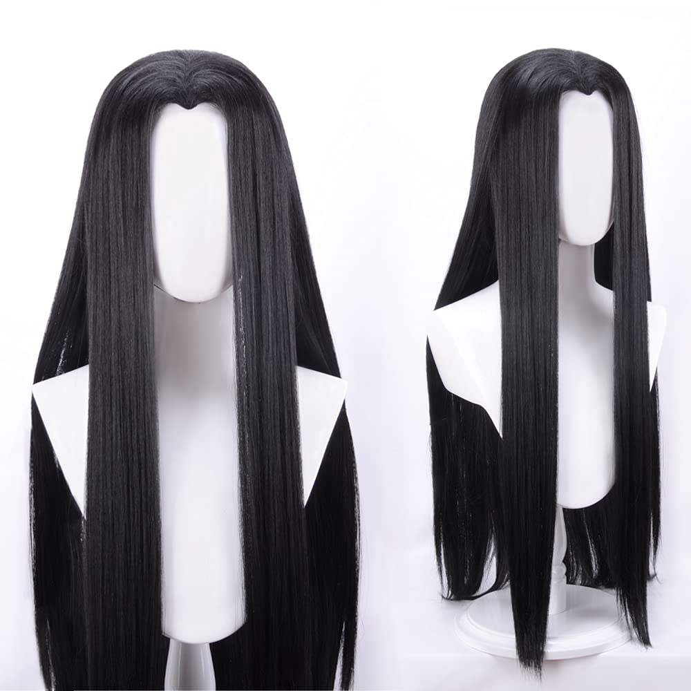 High-Quality Illumi Zoldyck Cosplay Wig - Anime Character Costume Wig for Halloween, Conventions & Cosplay Events - Perfect for Hunter x Hunter Fans