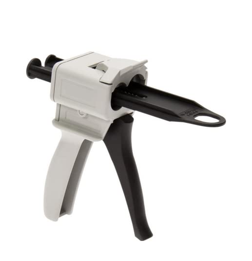 Professional Dental Dispensing Gun 1:1/2:1 Ratio for 25ml Core Material - High Precision Dental Syringe for Composite Resin, Adhesives & Sealants | Perfect for Dental Clinics, Labs & Restorative Procedures (0068)