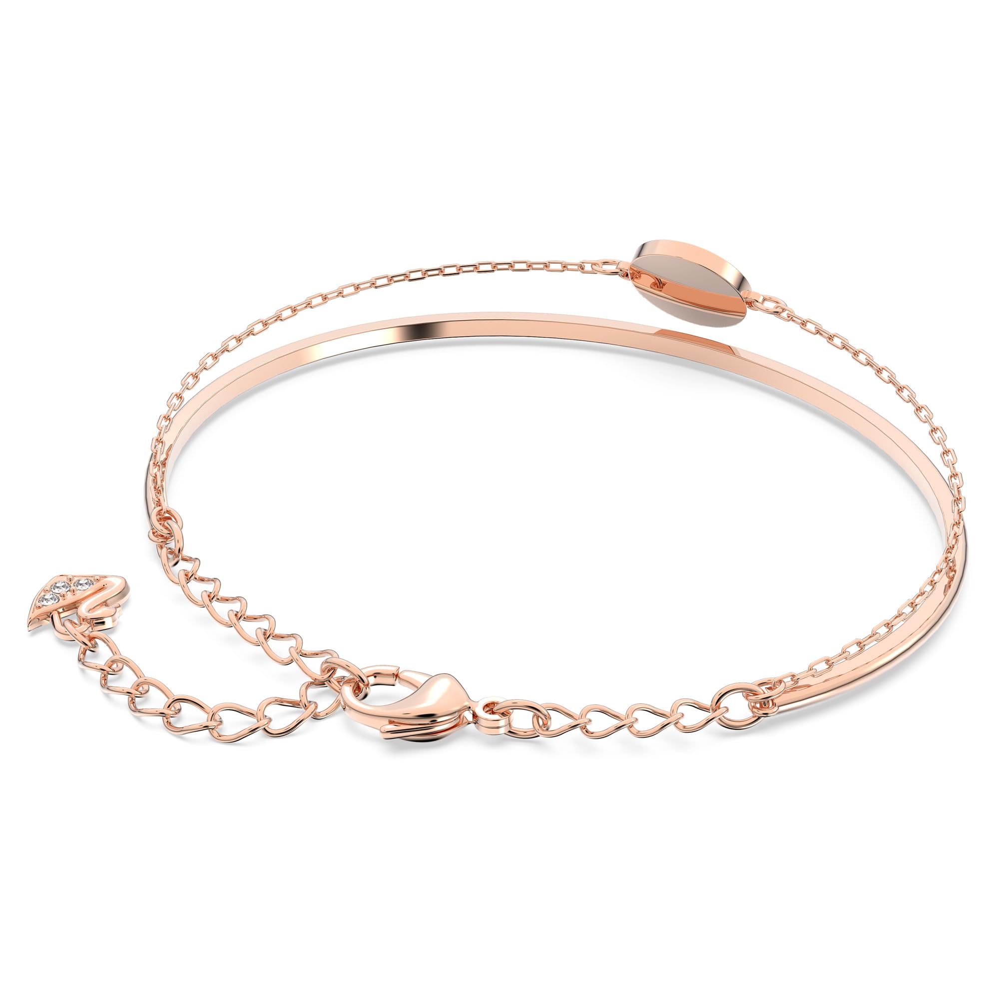 Swarovski Sublima Rose Gold Crystal Bracelet for Women - Elegant Party Wear