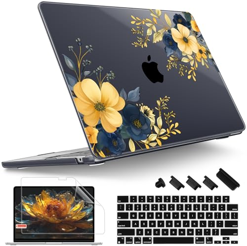Leaves and flowers,