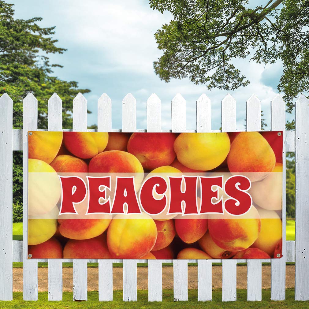 Premium Vinyl Banner - Multiple Sizes (60x144 Inches) | Weatherproof Outdoor Advertising Sign with 10 Grommets | Ideal for Business Promotion, Yard Sales & Industrial Use | Durable Yellow PE Material for Long-Lasting Visibility