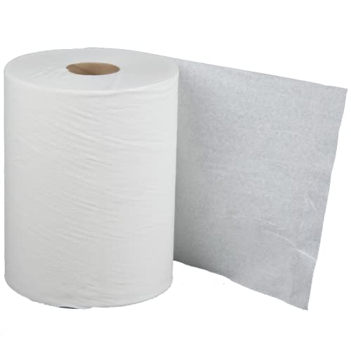 Commercial Hardwound Roll Towel Dispenser Paper Towels - Bulk Case of 6 for Business & Office Use | SKU 550 | Ideal for Restrooms, Kitchens & High-Traffic Areas
