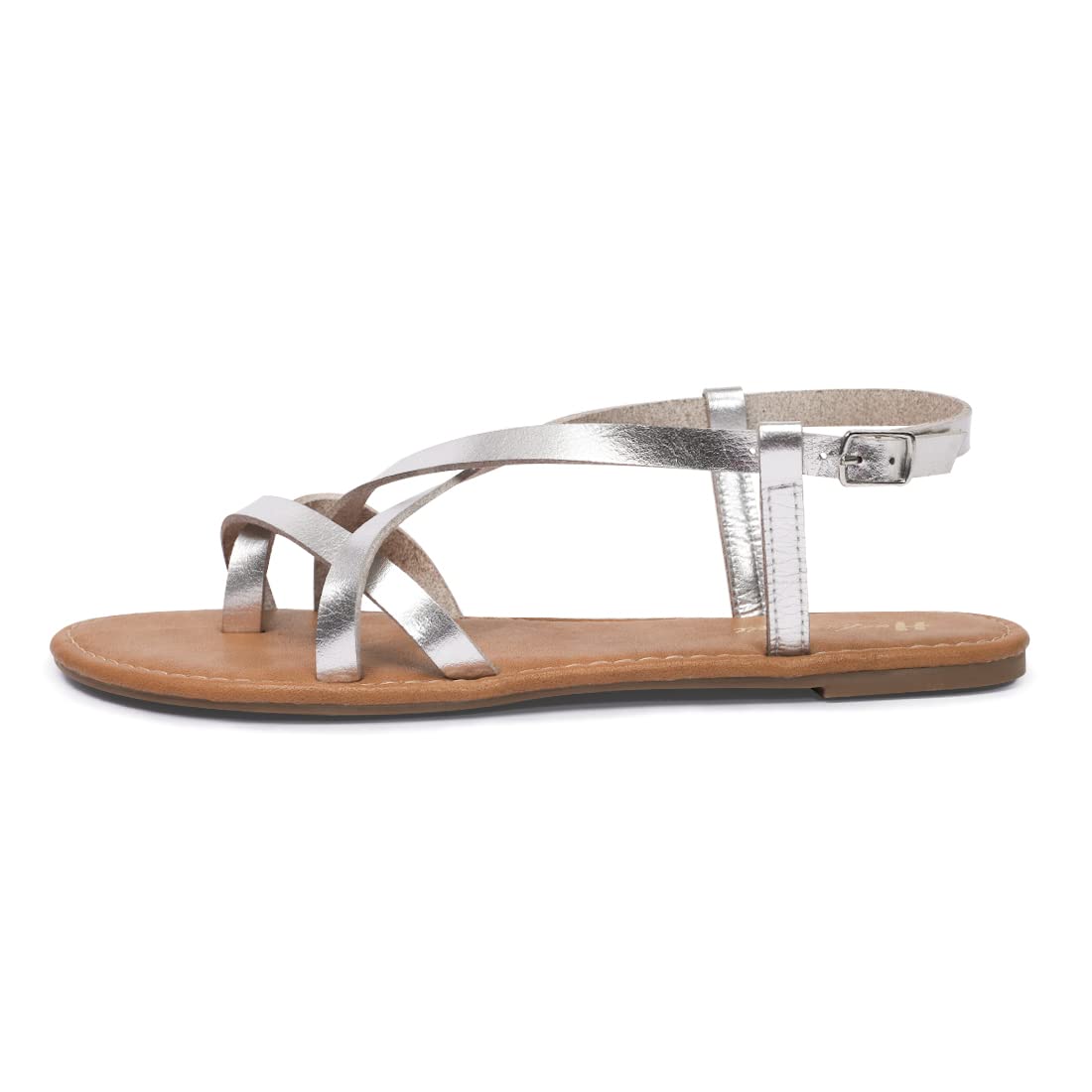Women's Gladiator Flat Sandals - Strappy Fisherman Sandals with Ankle Strap | Perfect for Summer, Beach, Casual Outfits and Vacation Wear