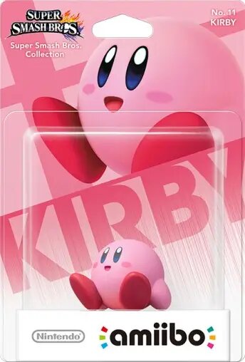 Kirby Super Smash Bros. Amiibo Figure - Nintendo Switch Collectible [Europe Import] - Perfect for Gaming Battles & Display Collections