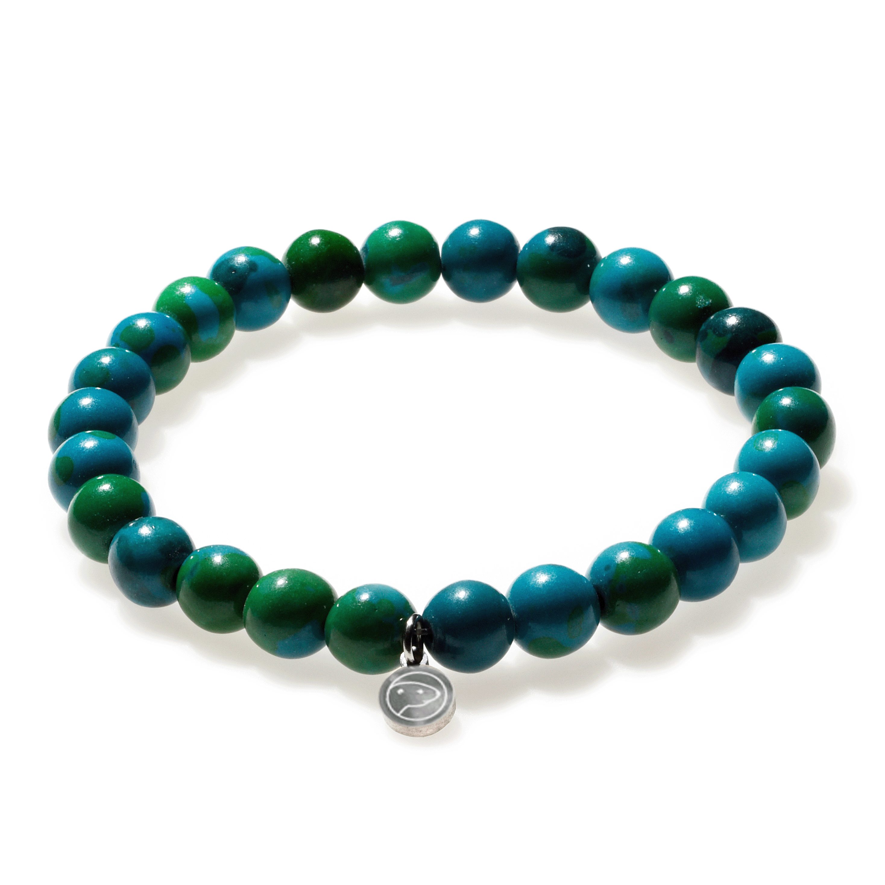 Natural Chrysocolla Stone Beaded Bracelet for Women - Healing Crystal Jewelry for Stress Relief & Positive Energy | Perfect for Meditation, Yoga & Spiritual Gifts