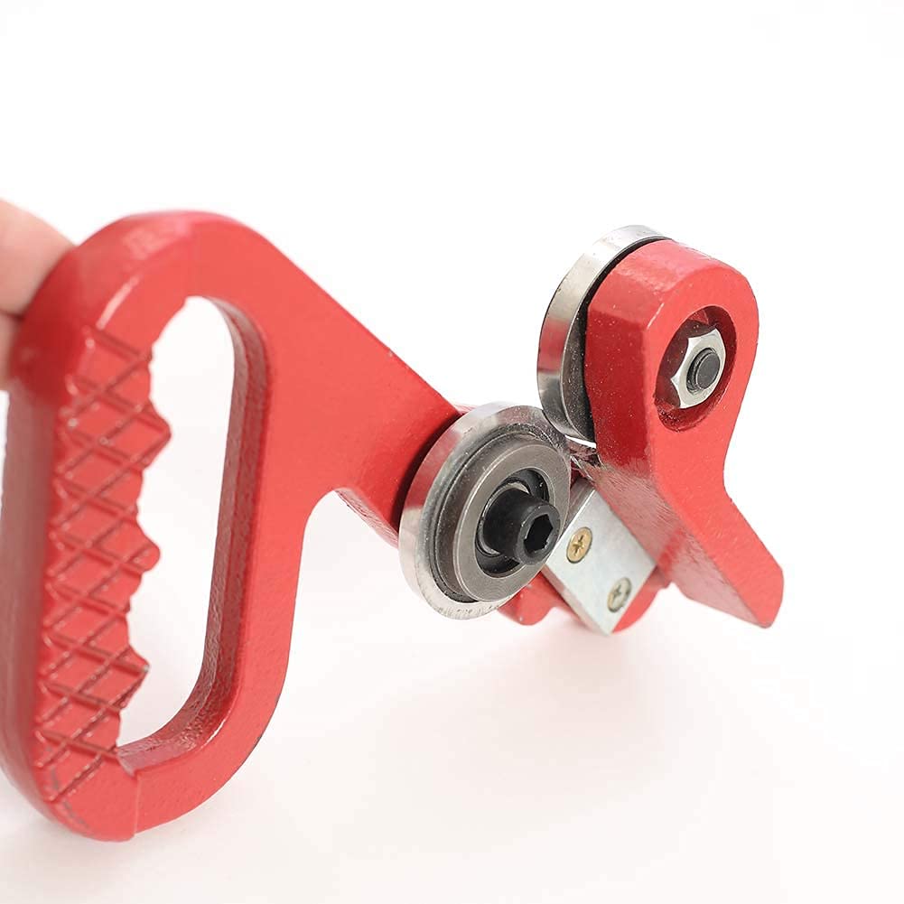 Heavy Duty Hand Pull Metal Cutter - Labor Saving Sheet Metal Shear Tool | Portable Manual Metal Plate Cutter for 20GA & Below | No Electricity Needed | Perfect for DIY Projects, HVAC Work & Metal Fabrication