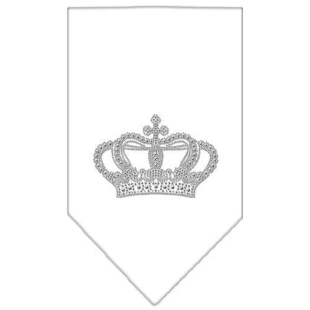 Lime Green Rhinestone Crown Dog Bandana - Perfect for Pet Parties