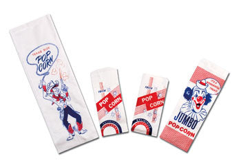 1000 Count 4.1 Oz Popcorn Bags - Bulk Microwave & Movie Theater Style for Home, Parties & Concessions