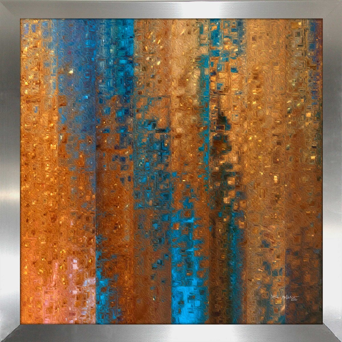 Acts 18:10 'I Am With You' by Mark Lawrence - Inspirational Bible Verse Acrylic Wall Art - Perfect for Home, Office & Church Decor