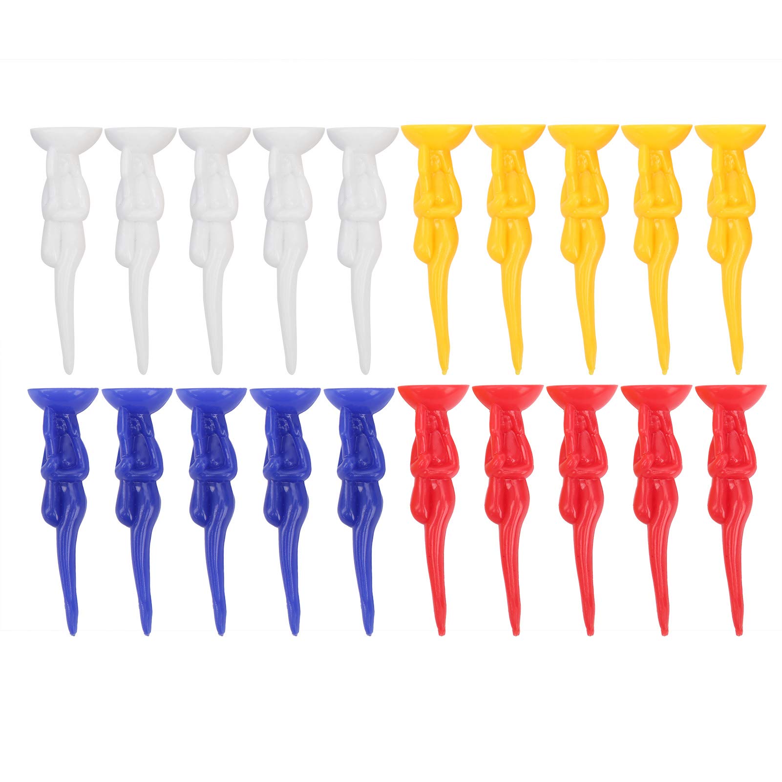 Premium Golf Ball Stand - Durable Plastic Lightweight Golf Ball Holder, Eco-Friendly Golf Accessory for Driving Range, Practice & Home Use