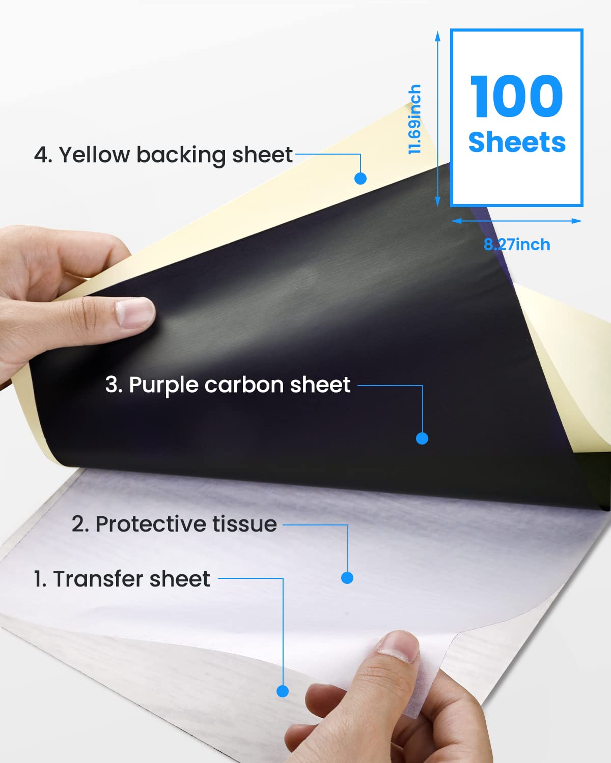 Professional Tattoo Printer Kit with Gel & Stencil Paper - Perfect for Tattoo Artists, Beginners & DIY Body Art (Home Studio & Tattoo Shop Use)