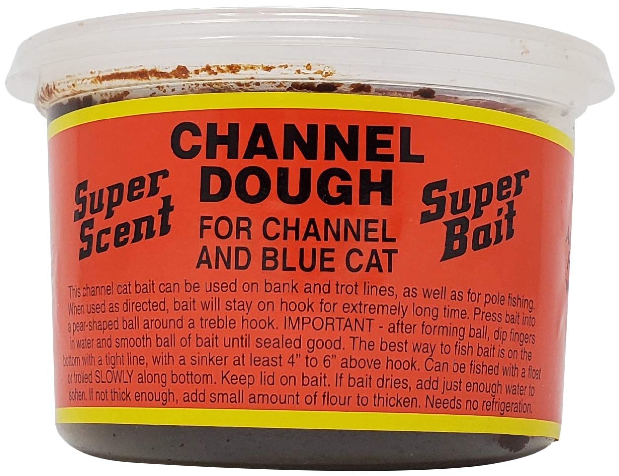 Rusty's Channel Catfish Dough Baits - Premium Catfish Fishing Bait for Freshwater Fishing - Perfect for River, Lake, and Pond Catfishing