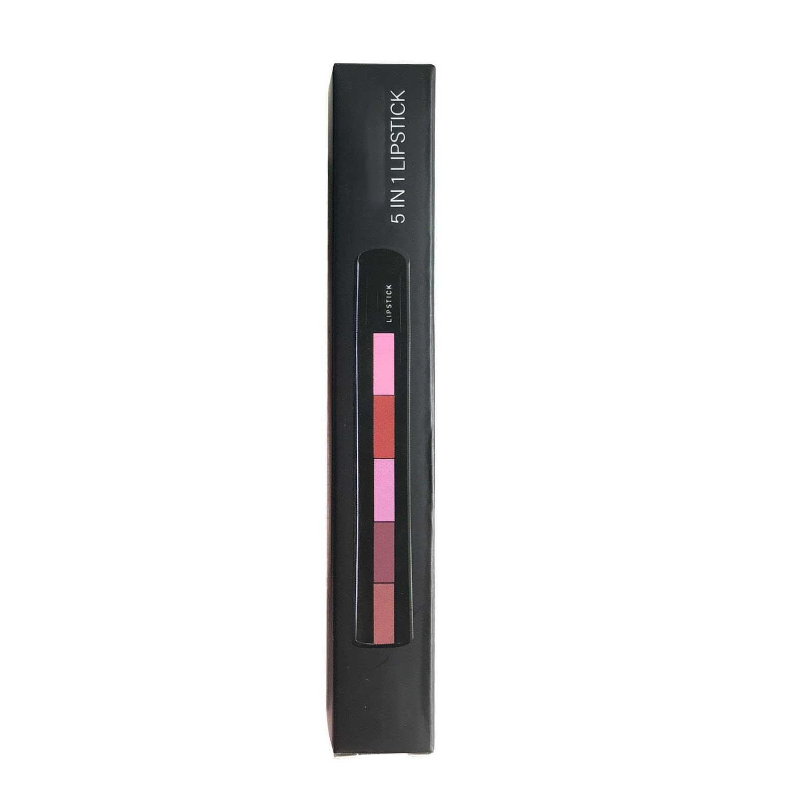 5 in 1 Multicolor Velvet Lipstick Set - High Pigment, Long Lasting & Moisturizing Lip Gloss - Non Transfer Lip Makeup Kit for Women - Perfect for Daily Wear, Parties & Small Business Gifts (Style A, One Size)