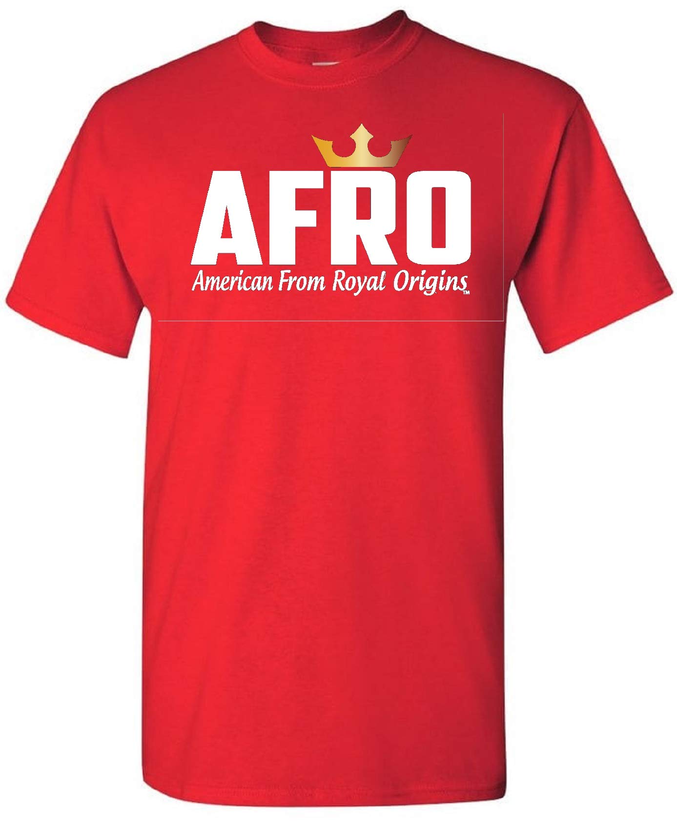 Afro Logo Red T-Shirt - Stylish Graphic Tee for Men & Women - Perfect for Casual Wear, Street Fashion & Music Events