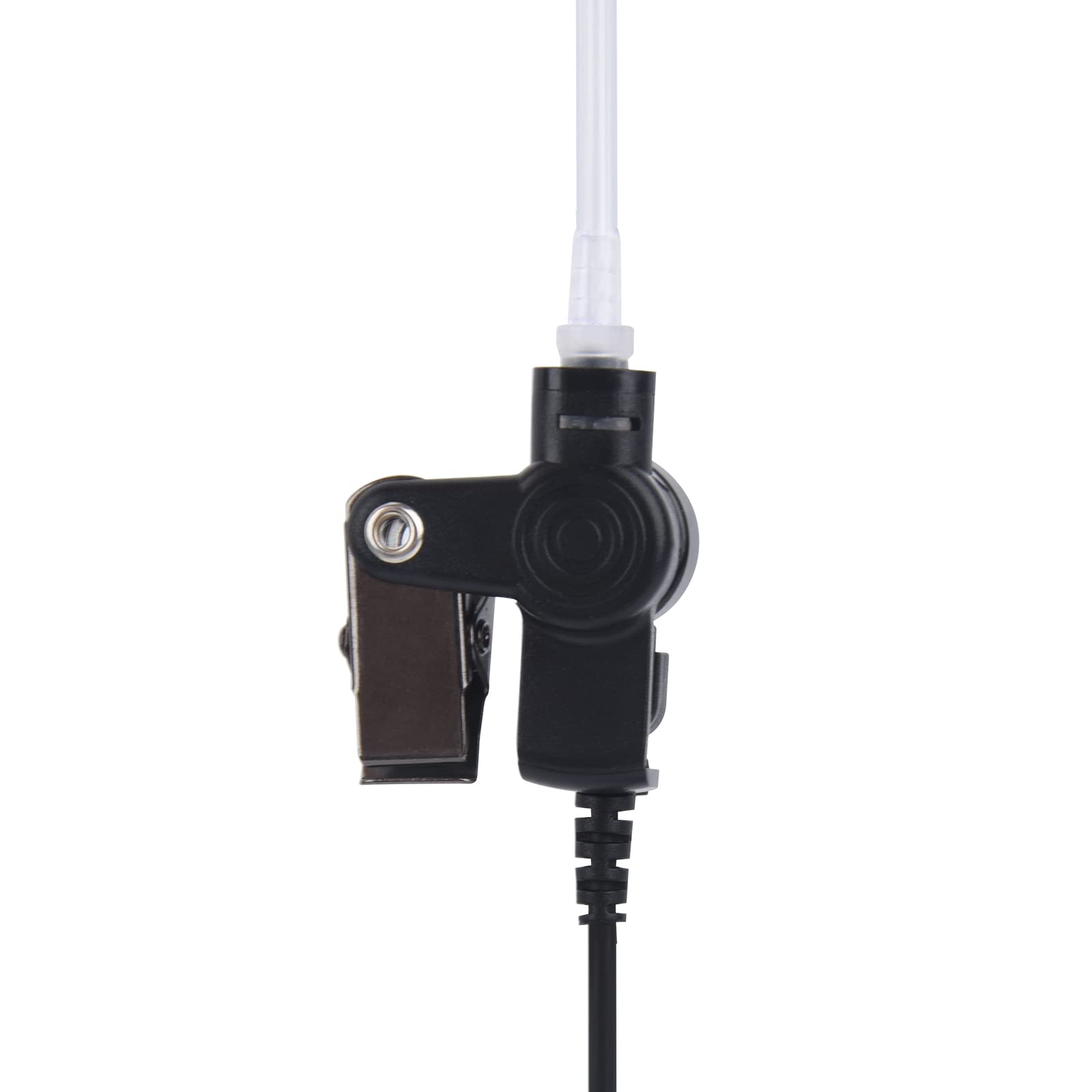 Pdflie CLP1010 CLP1040 CLP1060 CLP446 Walkie Talkie Headset with Microphone & PTT Button - Compatible with Motorola CLP Series Two-Way Radios (2-Wire Design) - Ideal for Security, Construction & Event Staff Communication