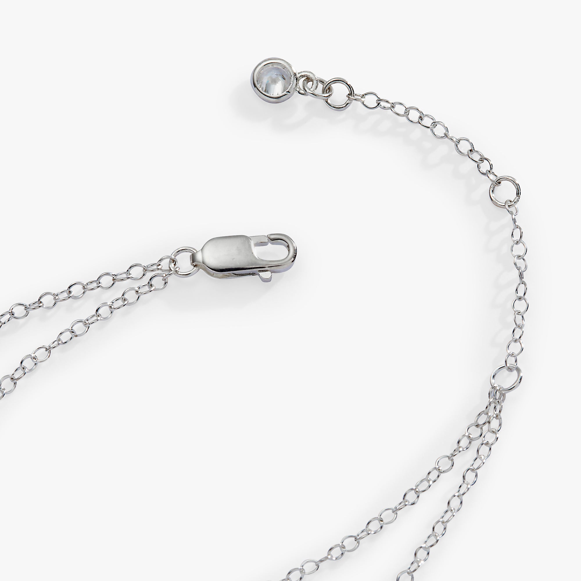 Crescent Moon Chain Bracelet for Women - Elegant Silver Moon Charm Jewelry - Perfect for Everyday Wear & Gift Giving