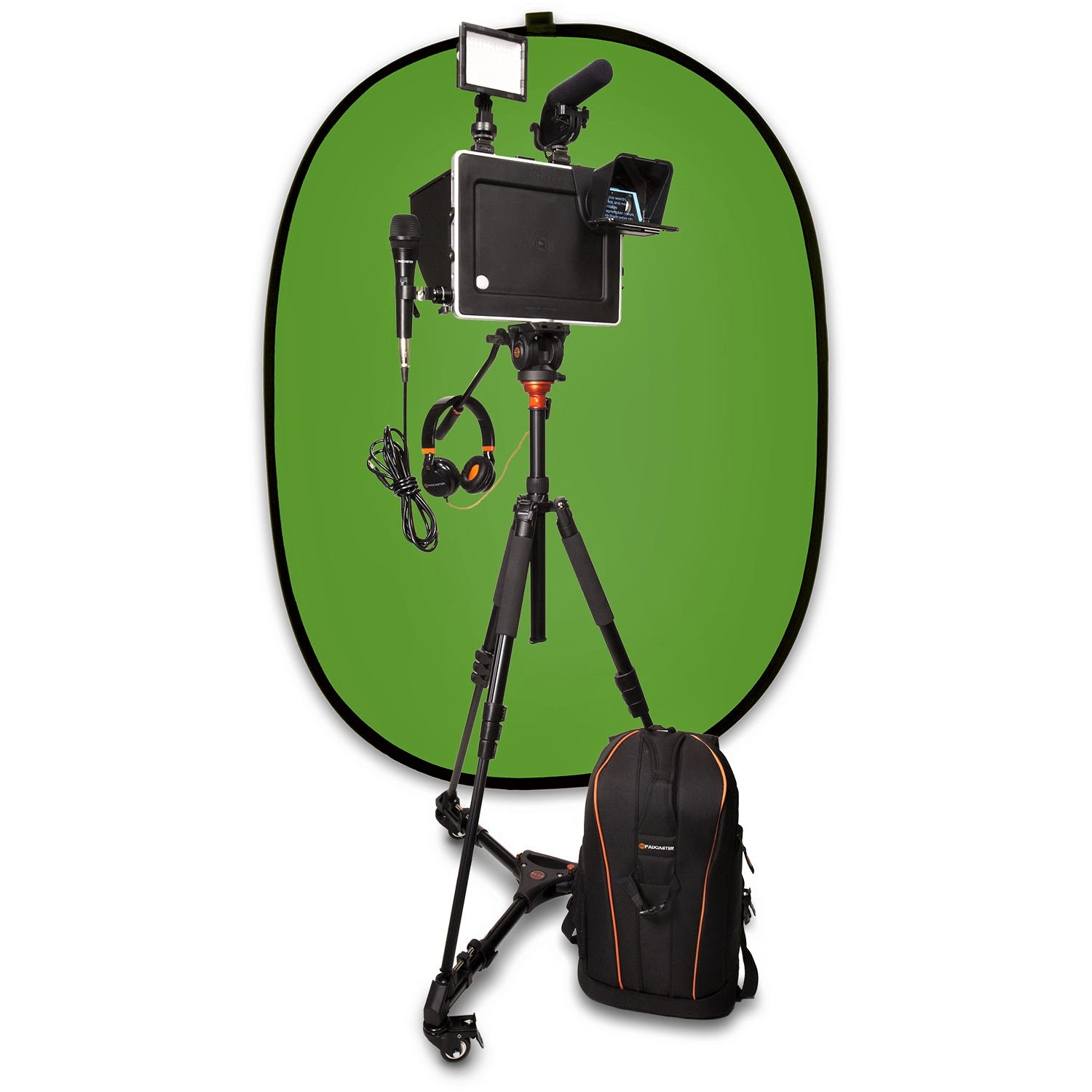 Padcaster Studio Bundle for iPad 7th Generation 10.2-inch - Professional Video Production Kit with Mounting System for Content Creators, Vloggers & YouTubers (Perfect for Live Streaming, Podcasting & Video Recording)