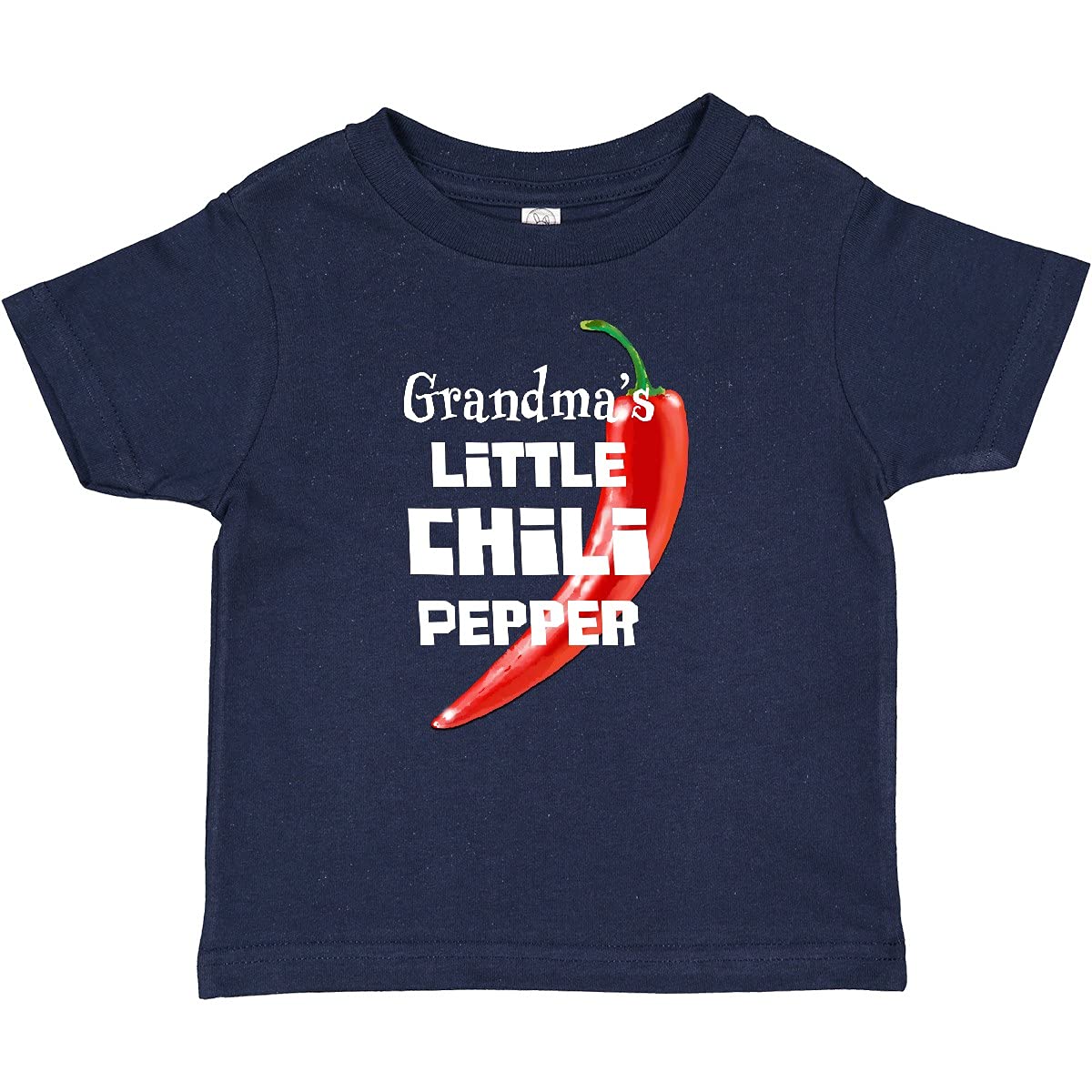 Inktastic Grandma's Little Chili Pepper Baby T-Shirt - Cute Infant Bodysuit for Boys & Girls - Perfect for Family Photos, Holidays & Playdates