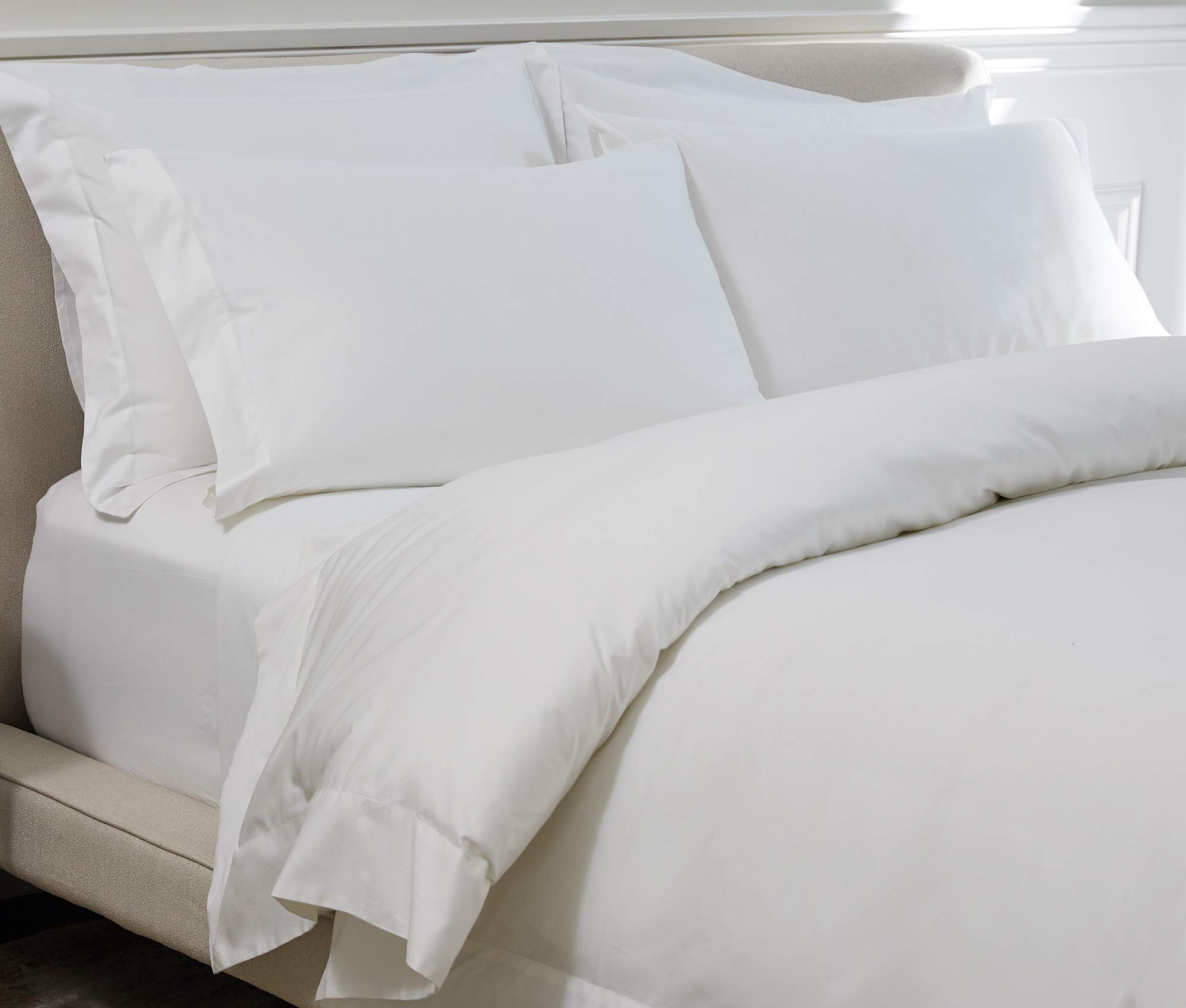 Premium St. Regis Hotels Down Pillow - Ultra Soft White Goose Feather Pillow - Queen Size 20x30 Inches - Luxury Bedding for Hotels & Home Use