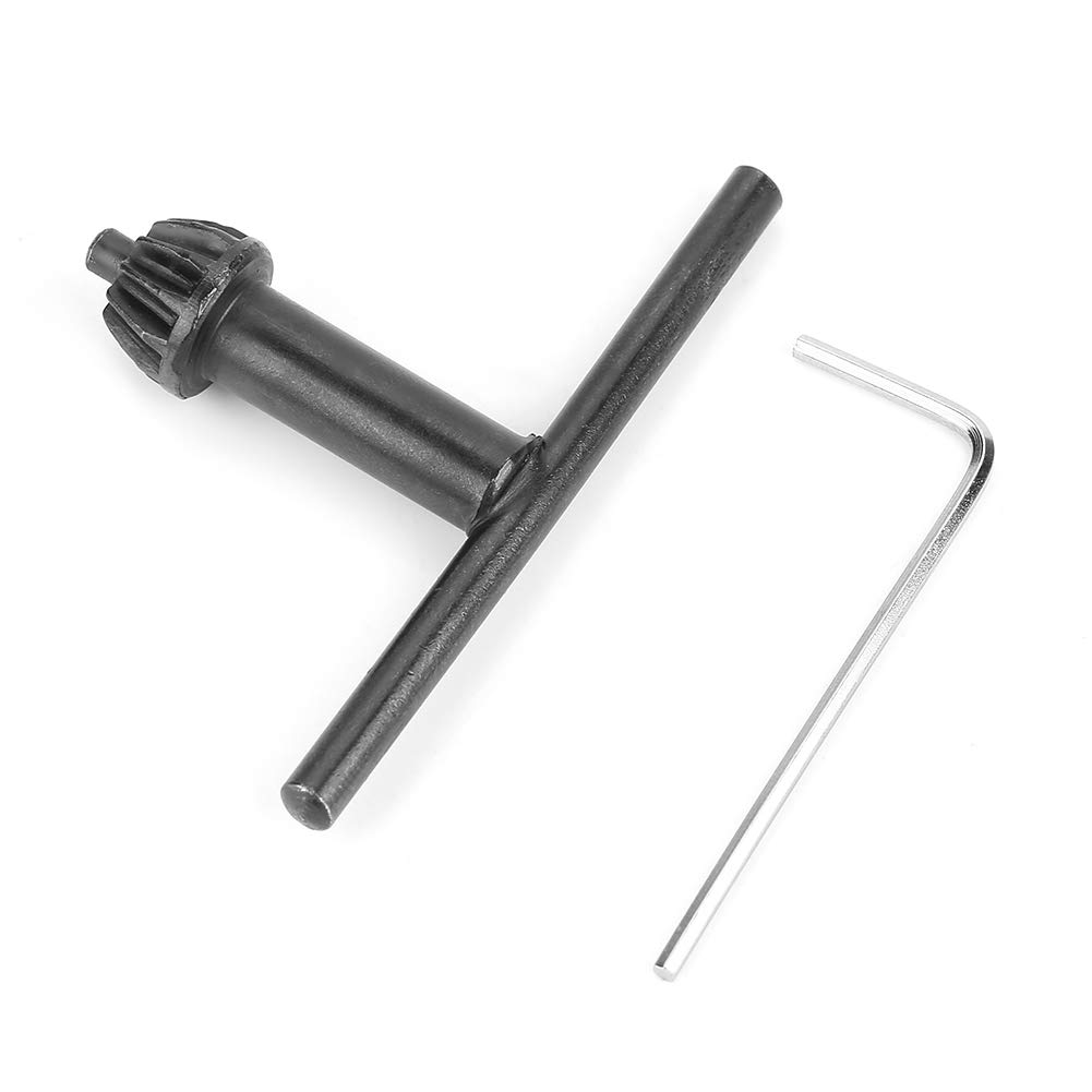 High Precision Mini Taper Drill Chuck 0.3-4mm with Key for Lathe, Electric Drill & Drill Press - Perfect for Metalworking, Woodworking & DIY Projects