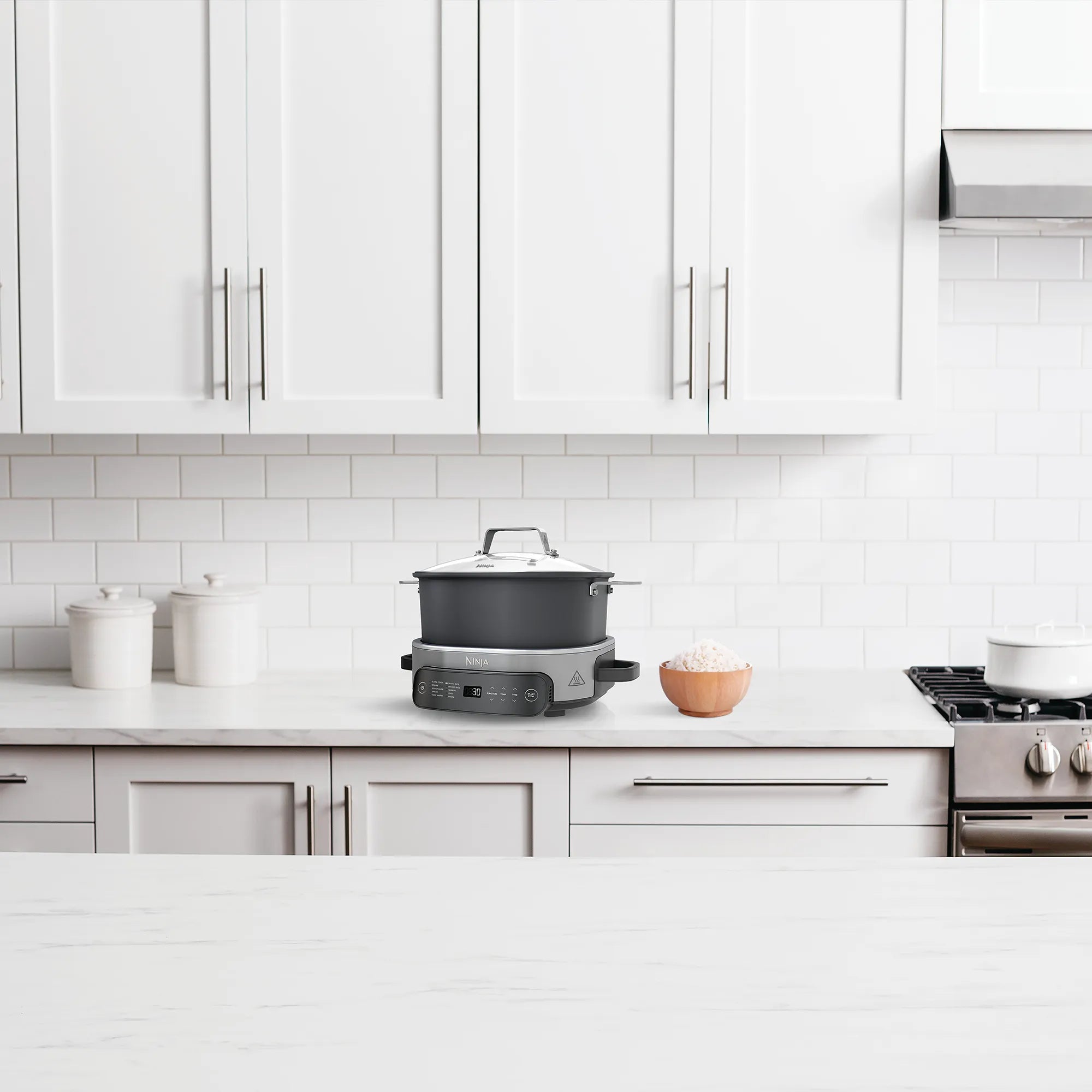 Ninja Foodi PossibleCooker - 6-in-1 Multi-Cooker with Pressure Cooker, Air Fryer, Slow Cooker & More | Perfect for Family Dinners, Meal Prep & Healthy Cooking