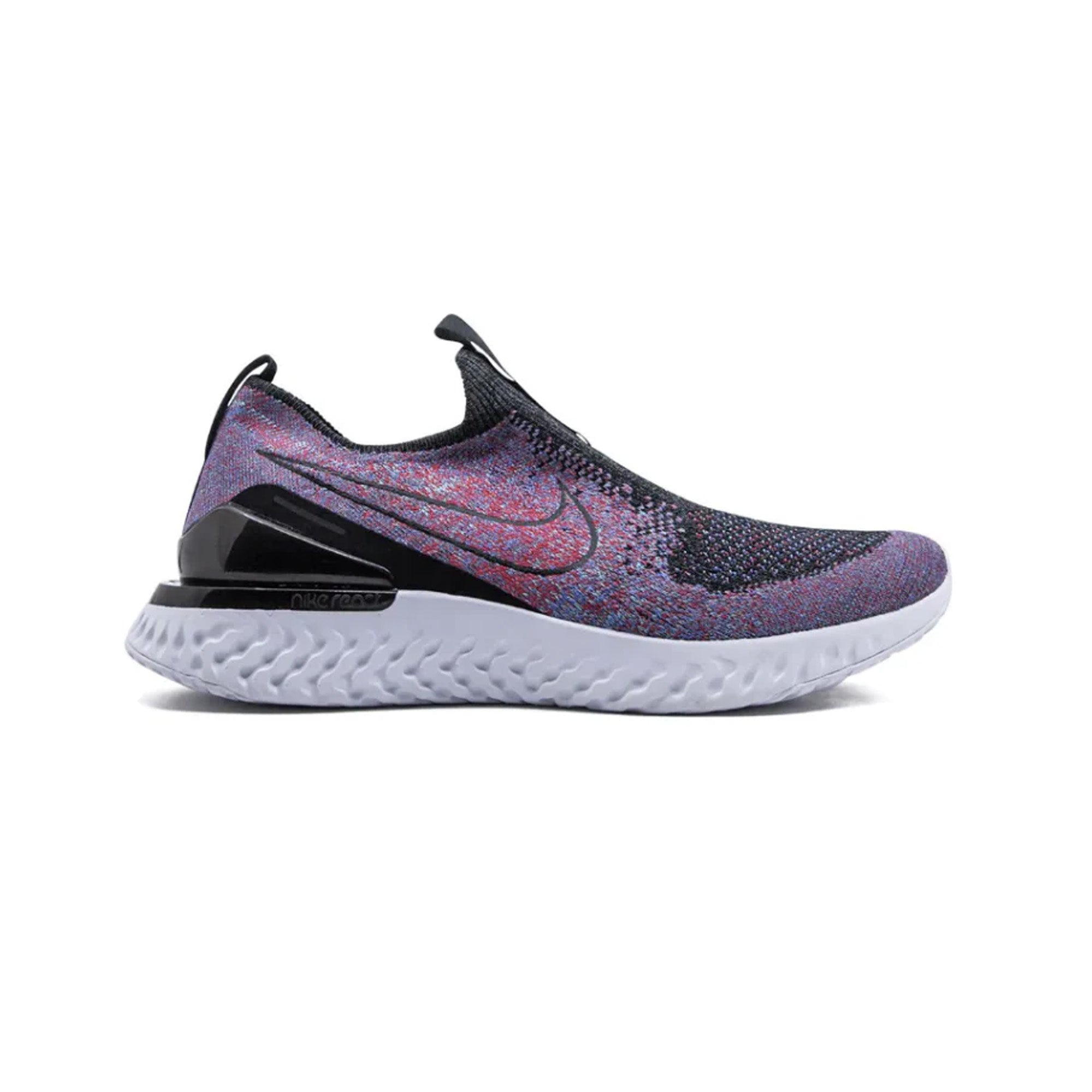 Nike Epic Phantom React Flyknit Running Shoes for Women - Black/University Red/Hyper Jade (2019) | Lightweight Cushioned Sneakers for Gym, Jogging & Everyday Wear