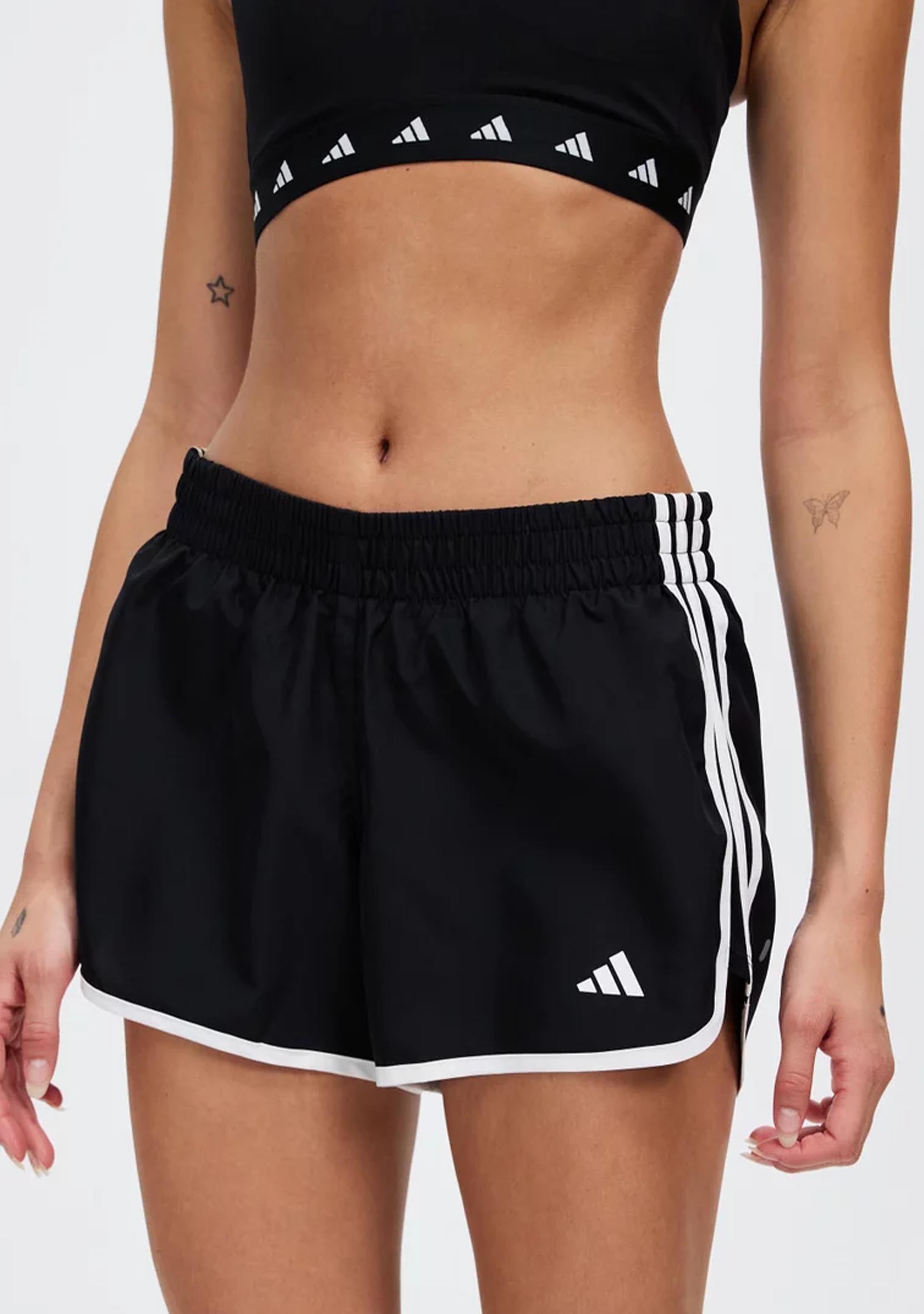 Adidas Women’s Marathon 20 4-Inch Running Shorts - Lightweight Quick-Dry Athletic Shorts for Women - Perfect for Running, Gym Workouts & Yoga