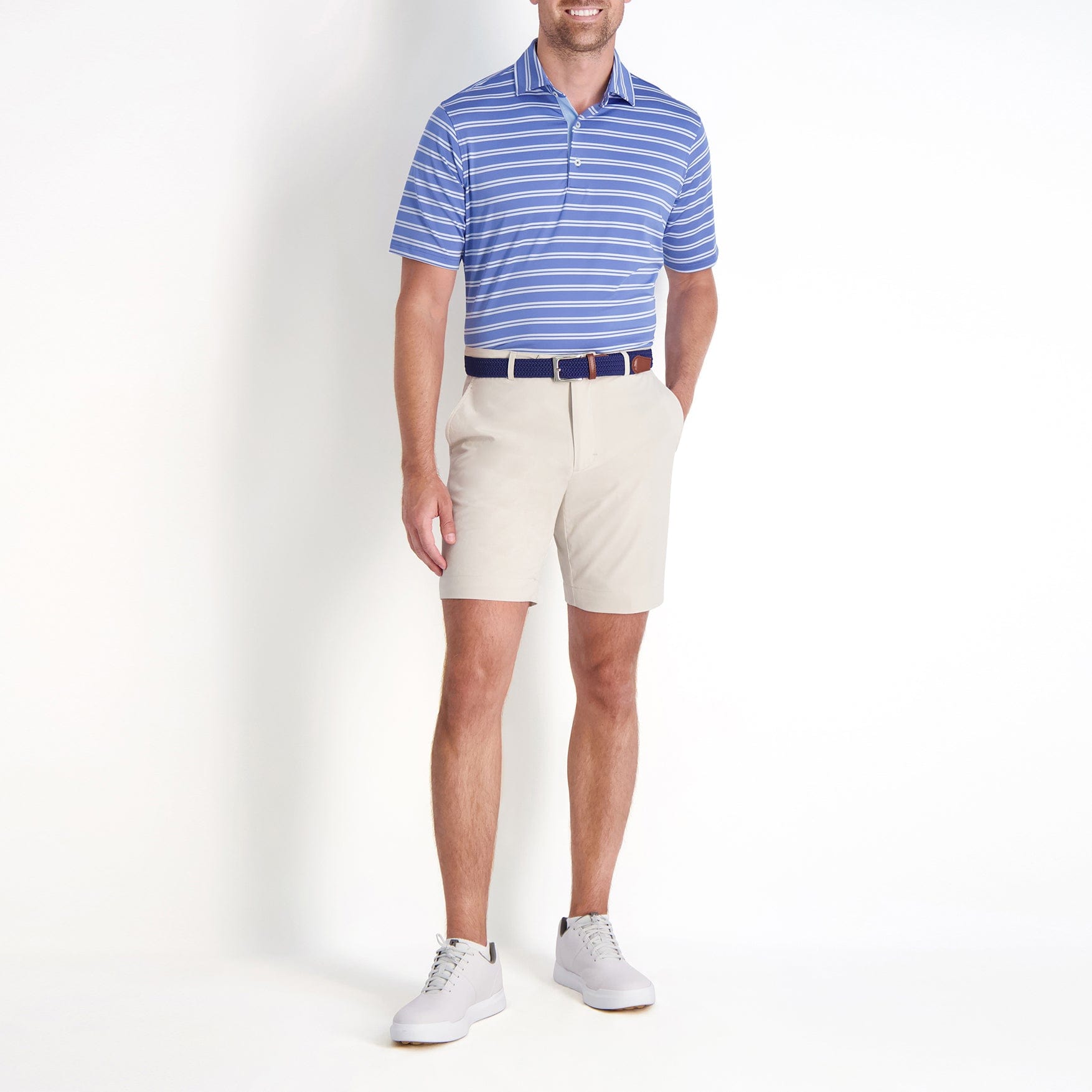 Ron Striped Men's Casual Shirt - Comfortable & Stylish Button Down Shirt for Work, Travel & Everyday Wear