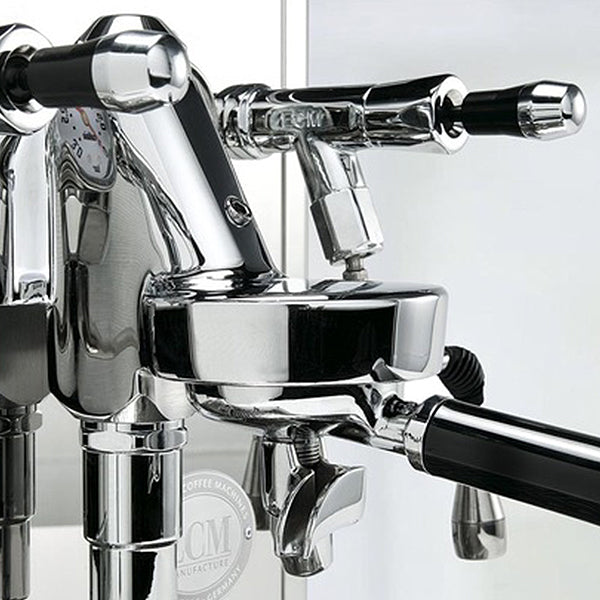 ECM Synchronika Dual Boiler Espresso Machine - Professional Grade Coffee Maker for Home Baristas | Perfect for Espresso, Cappuccino & Latte Art at Home or Office