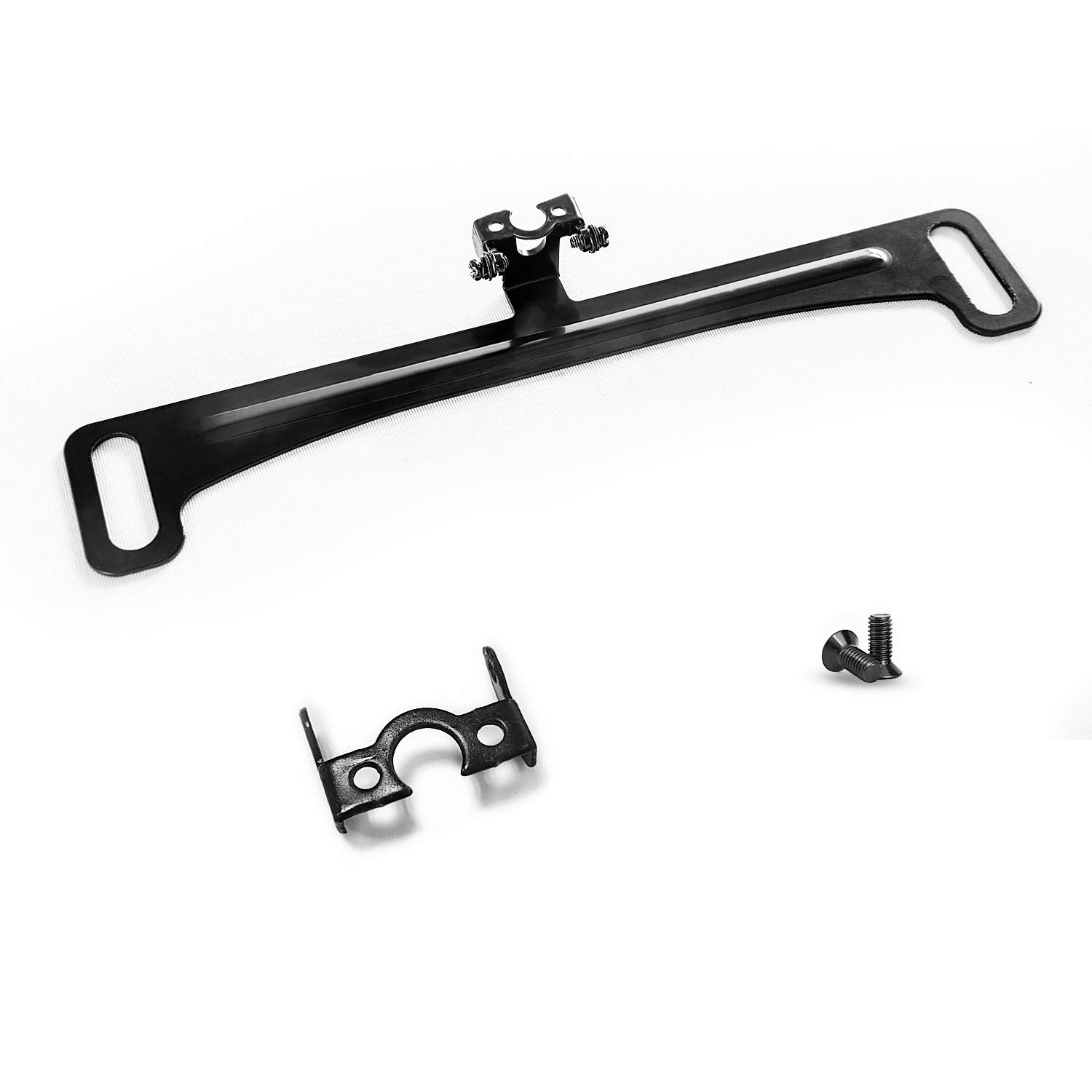 Universal Car Rear View Camera License Plate Bracket - Upgraded Stainless Steel Backup Camera Mount for Dash Cam & Mirror Cam (Easy Installation) - Perfect for Parking Assistance & Night Driving Safety