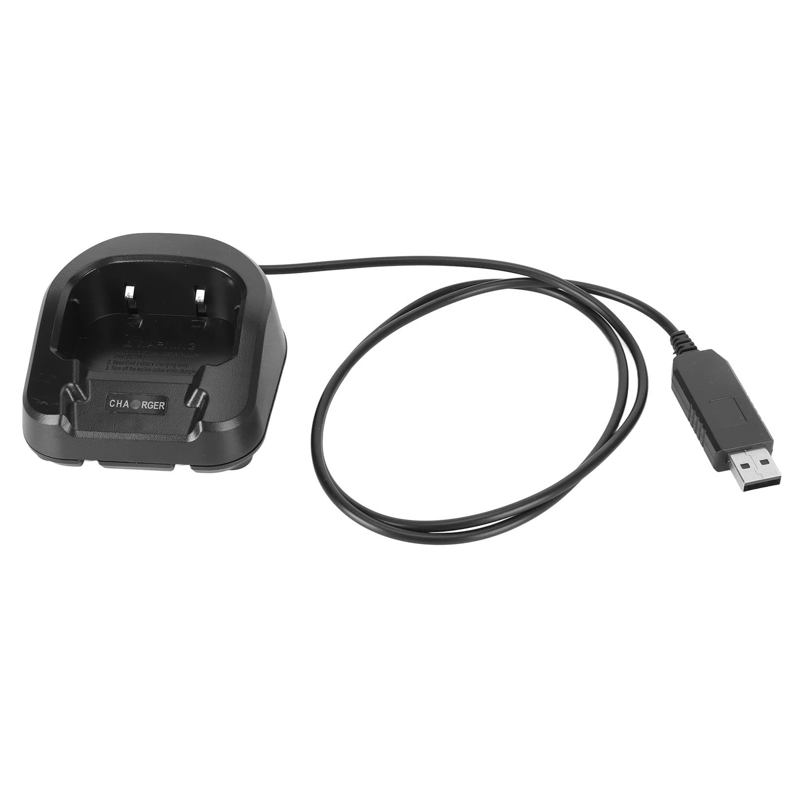 UV-82 Series 2-Way Radio Battery Charger with USB Cable & LED Indicator - Compatible with UV-82, UV-82L Walkie Talkies - Perfect for Outdoor Adventures, Construction Sites & Emergency Communication