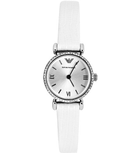 Armani Retro White Watch AR1761 - Luxury Fashion Watch for Men & Women - Perfect for Business, Parties & Everyday Wear