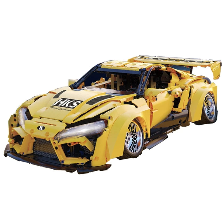 KBOX 10249 Hella Flush Toyota Supra Model Car Building Kit - 2628pcs DIY Assembly Toy for Adults & Teens - Perfect for Car Enthusiasts & Collectors Display