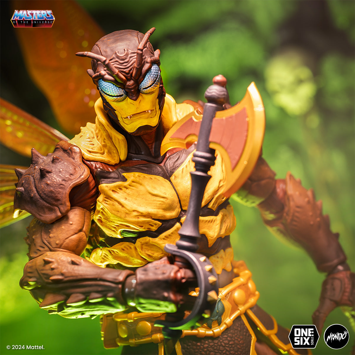 Masters of the Universe Buzz Off 1/6 Scale Action Figure - Timed Edition Collectible for Fans and Display - Perfect for Home Decor, Office Display, and Gift Giving