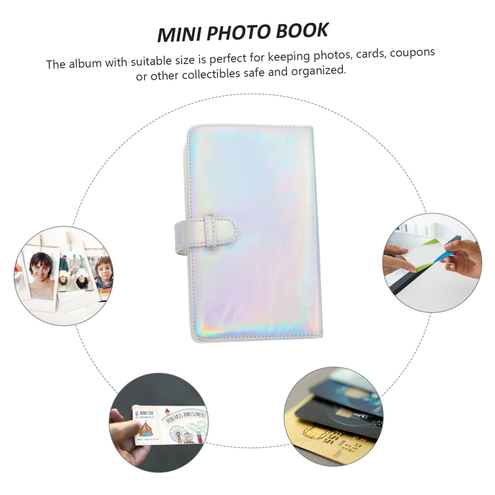 GOOHOCHY Camera Carrying Bag - Waterproof Travel Sling Bag for DSLR, Mirrorless & Instant Cameras | Compact Shoulder Bag with Mini Film Photo Album | Perfect for Travel, Hiking & Photography Enthusiasts