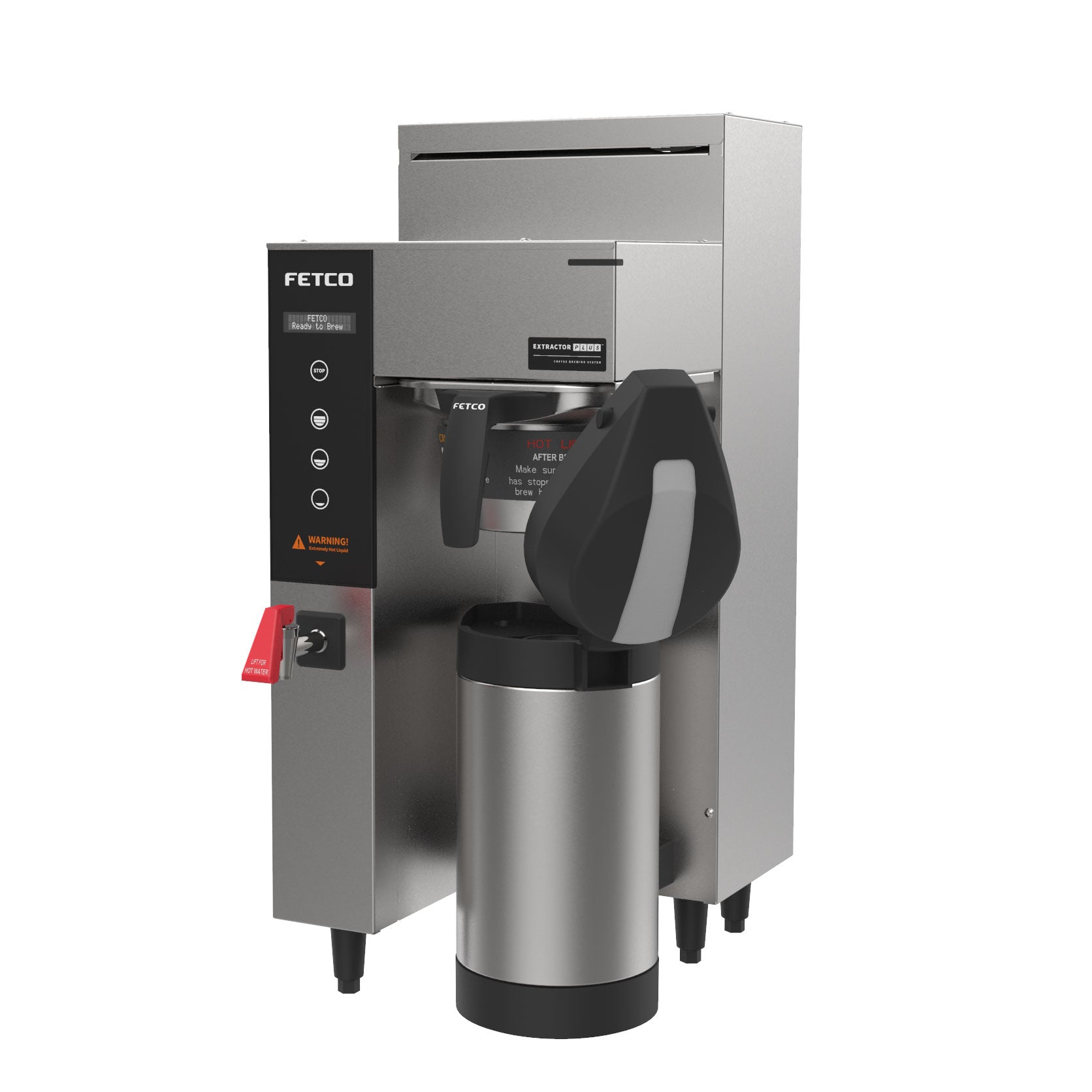 Fetco CBS 1231 Plus Series Single Station Airpot Coffee Brewer 120V - Commercial Coffee Machine for Offices, Cafes & Restaurants
