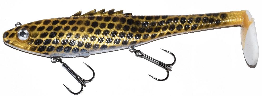 Chaos Tackle Posseidon 10 Swim Bait - Premium Fishing Lure for Bass, Walleye & Pike - Slow Sinking Swimbait with Realistic Action - Perfect for Freshwater & Saltwater Fishing
