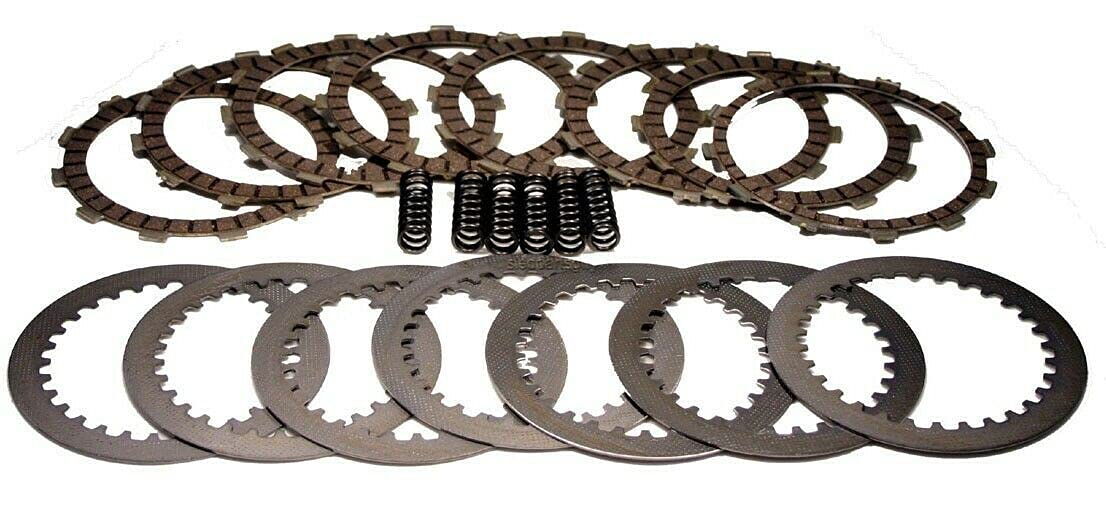 Heavy Duty Clutch Kit for YFZ 450 YFZ450 2004-2006 - High Performance Clutch Discs, Plates & Heat-Treated Springs - Durable ATV Clutch Rebuild & Repair Kit - Perfect for Off-Road Racing & Trail Riding