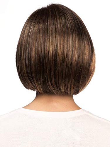 Noriko Wigs Scorpio Partial Monofilament Synthetic Hair Wig - Marble Brown-R, 6.25