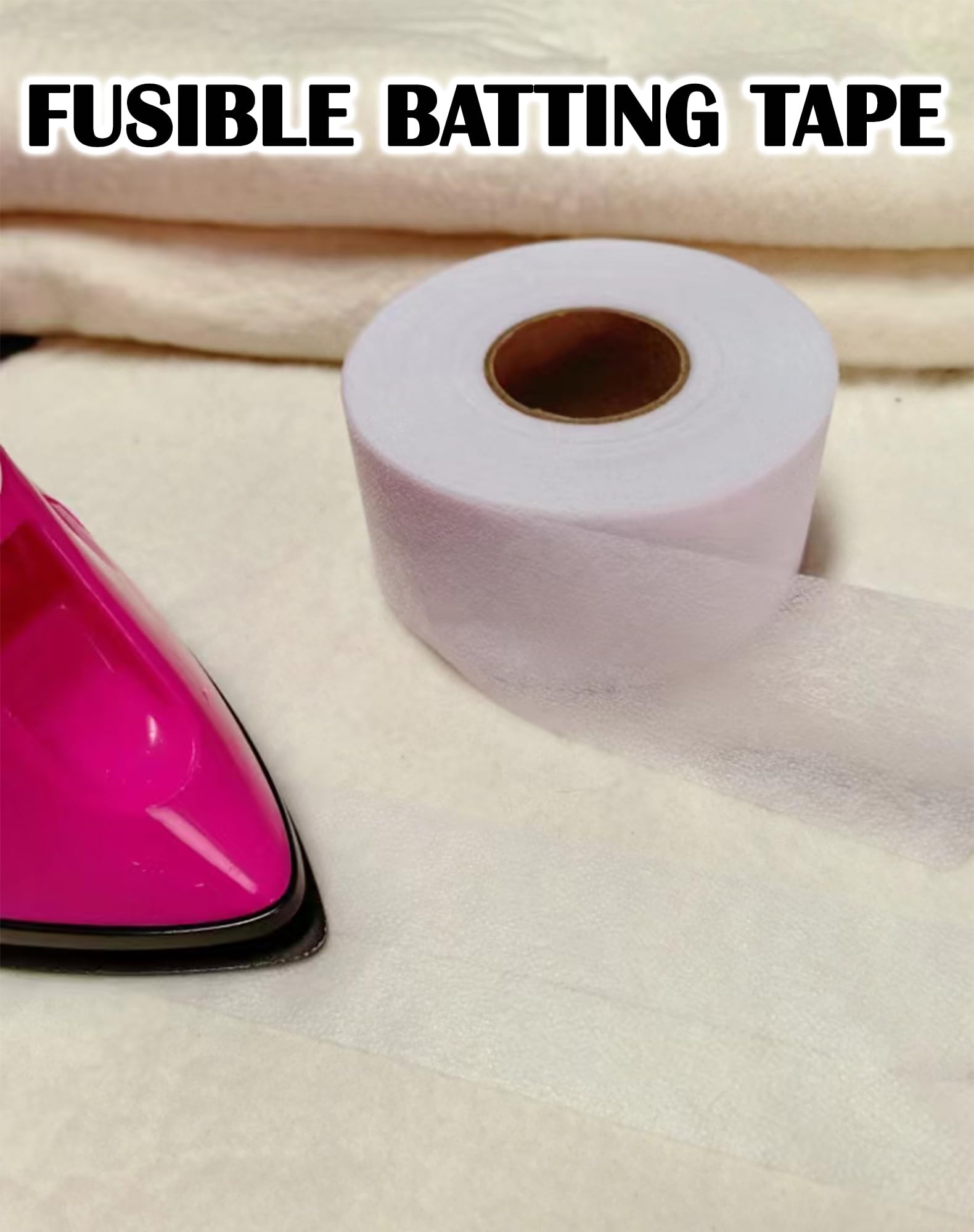 Heat-Activated Fusible Batting Tape - 2