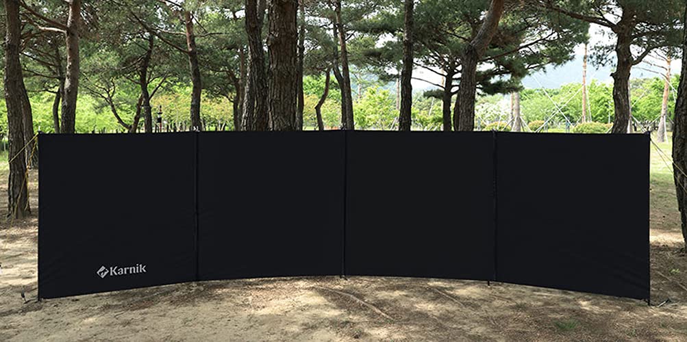 Portable Camping Windbreak Screen - Adjustable Privacy Wall for Beach, Outdoor & Projector Use - Lightweight & Folding Wind Barrier for Camping, Picnics, and Backyard Movie Nights