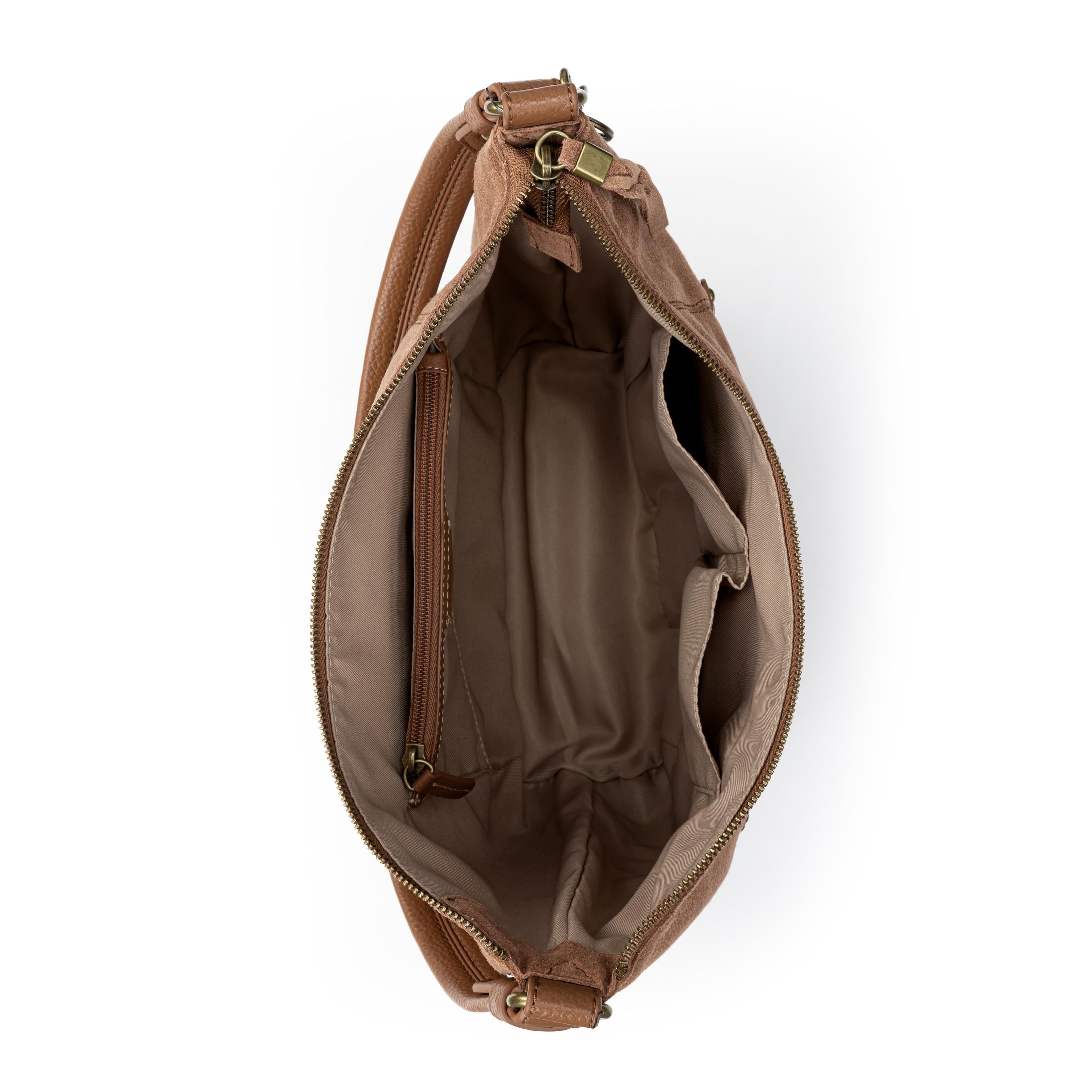 Premium Genuine Leather Hobo Bag with Smartphone Pocket - Perfect Gift Set for Women - Ideal for Work, Travel & Everyday Use