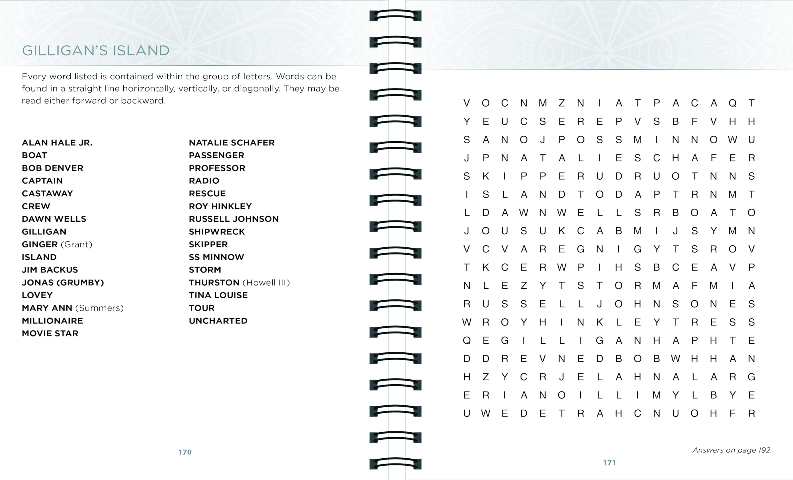 Brain Games - Relax and Solve: Word Search Puzzle Book for Adults (Teal) | Stress Relief, Travel Entertainment & Cognitive Exercise