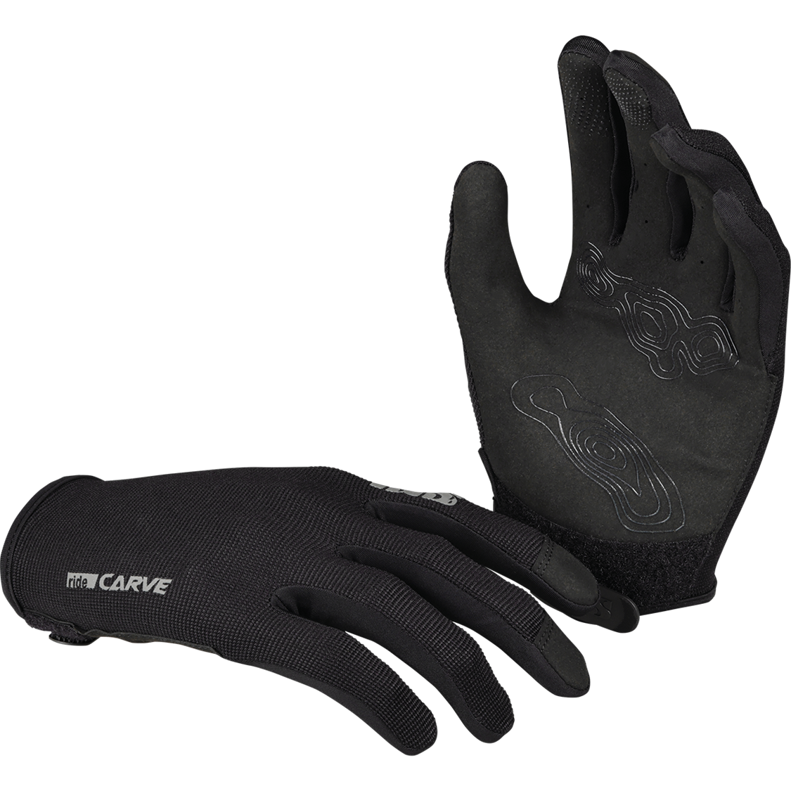 iXS Carve Digger Full Finger Gloves - Durable Mountain Bike Gloves for Men & Women - Breathable & Protective Cycling Gloves for Trail Riding, Downhill & Enduro Biking