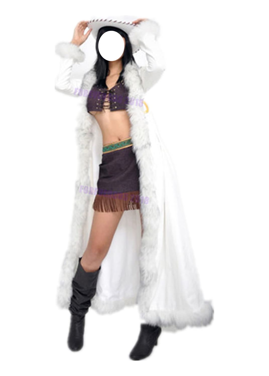 Official Anime One Piece Robin Cosplay Costume Full Set - Perfect for Halloween, Cosplay Events & Anime Conventions